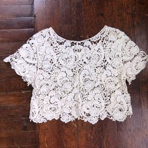 Lace Crop Top
